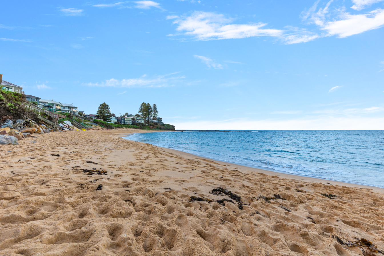 Blue Bay beach on the NSW Central Coast