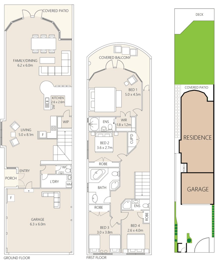 Waveshine Blue Bay floor plan, 20A Werrina Parade Blue Bay